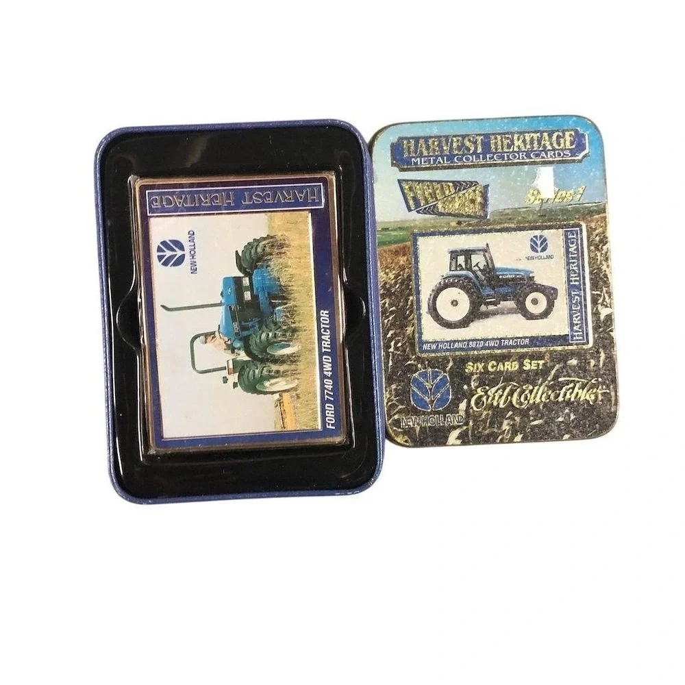 Harvest Heritage Metal Collector Cards 1996 Limited Edition Vintage‎